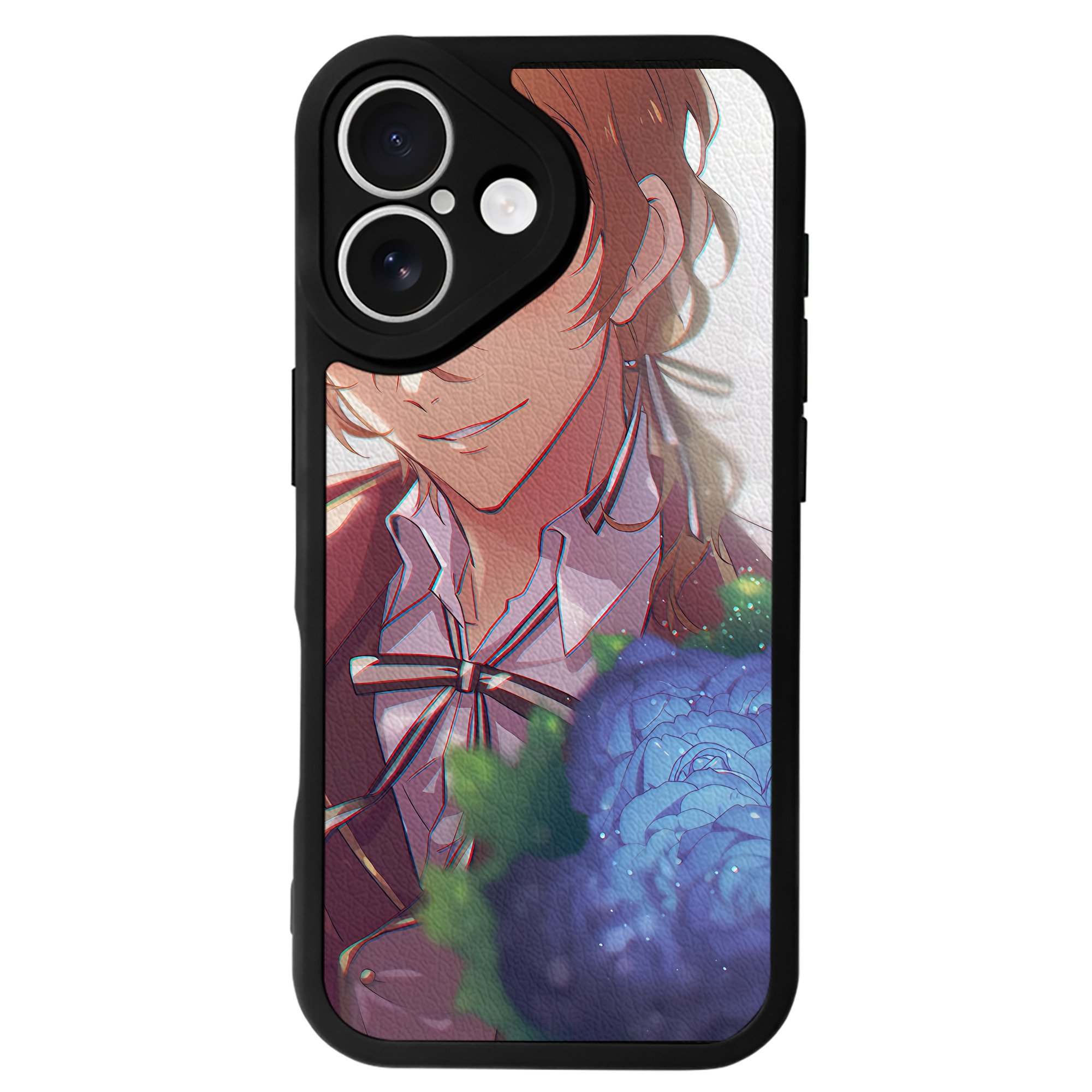 （画像用） 文豪ストレイドッグス Bungo Stray Dogs 【iPhone 16シリーズ対応】シリコンスマホケース（レザー調） 材質：シリコン